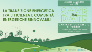 Save the Date evento Transizione energetica