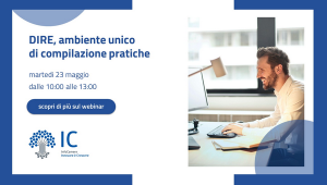 Webinar su DIRE, ambiente unico di compilazione pratiche