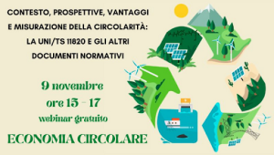 Webinar economia circolare