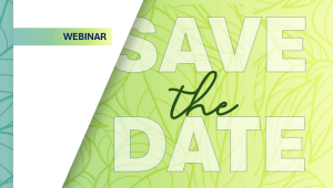 Save the date webinar