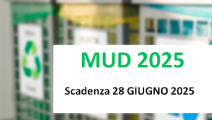 Scadenza MUD 2025