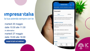 Webinar impresa italia app maggio 2025