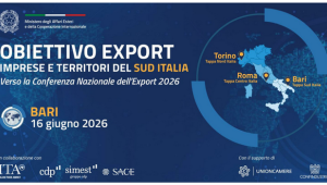 Obiettivo export-16 giugno 2026